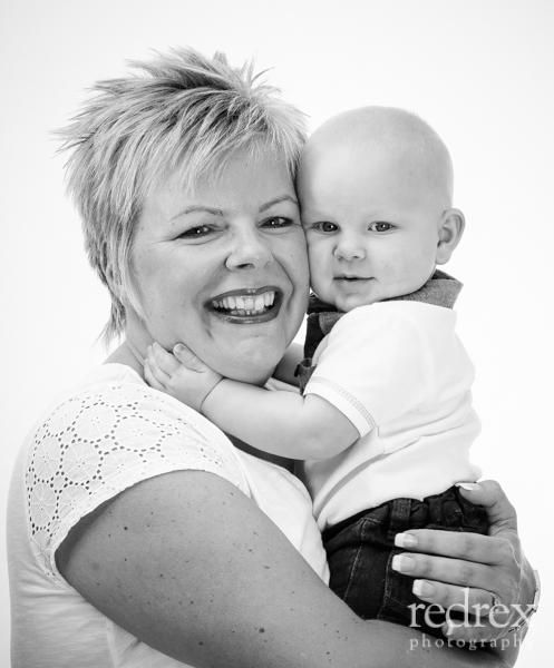 Baby and mother photo shoot northampton