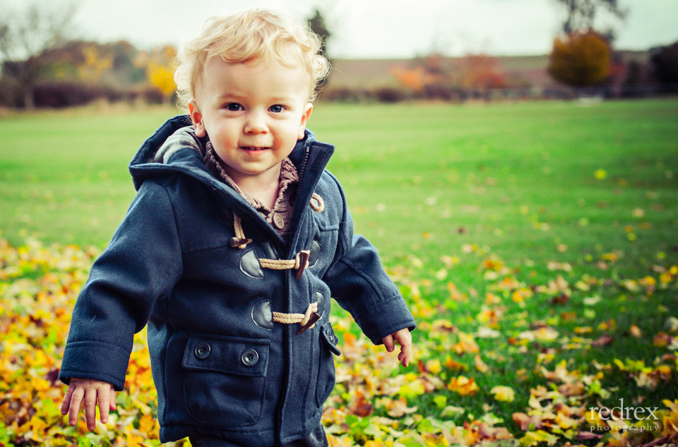 Autumn Toddler Portrait