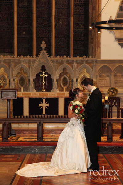 Bride and Groom St Giles Church